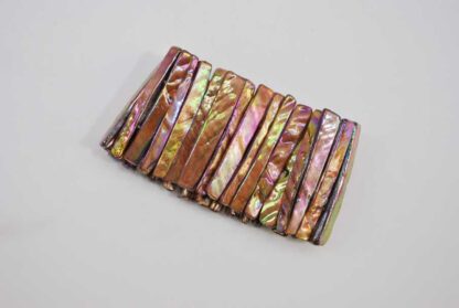 Brazalete marrón nacarado - Imagen 2