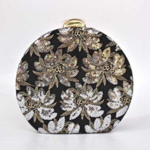 Clutch negro lentejuelas