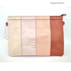 Cartera de fiesta rosa