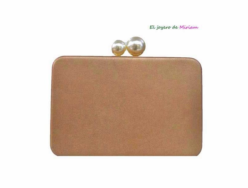 Bolso de fiesta cobre