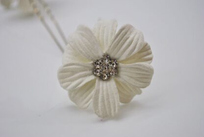 Horquillas blancas de fiesta - Imagen 2