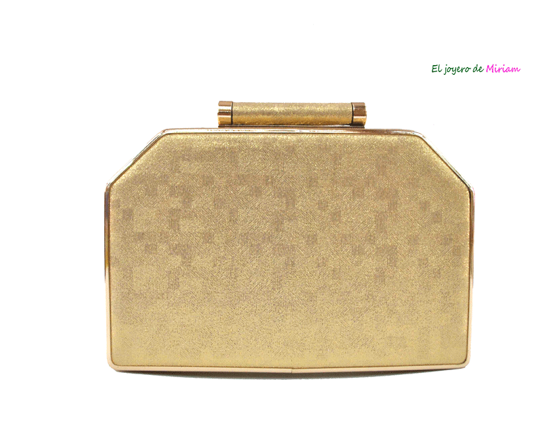 Bolso de fiesta dorado