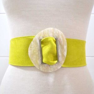 Cinturón amarillo lima