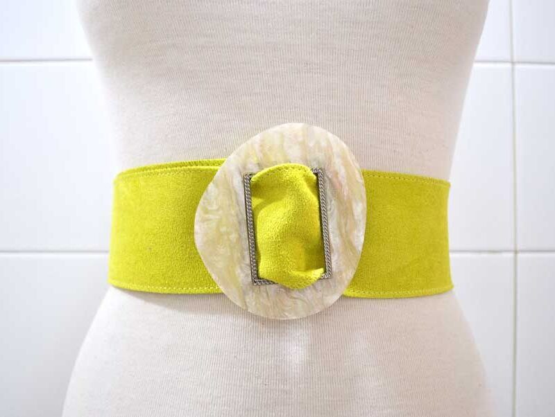 Cinturón amarillo lima
