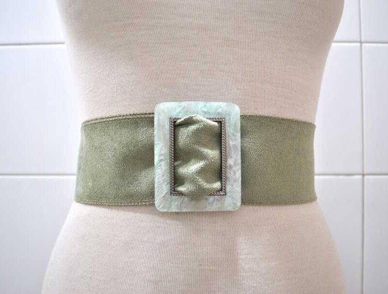 Cinturón verde menta