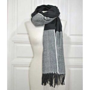 Bufanda unisex flecos