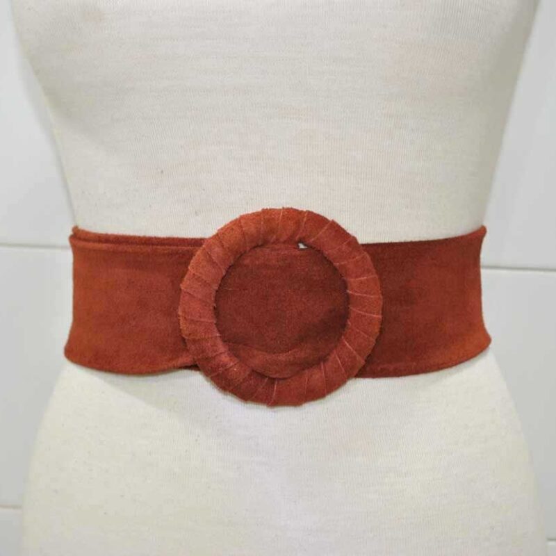 Cinturón naranja teja