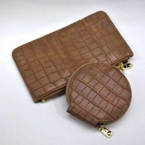 Bolso o monedero camel