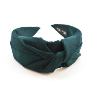 Diadema verde botella