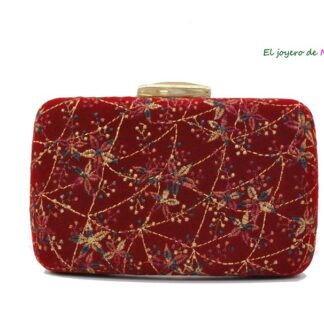 Cartera de Fiesta en Color Rojo. Producto español