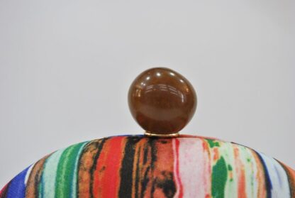 Bolso clutch estampado rayas - Imagen 2