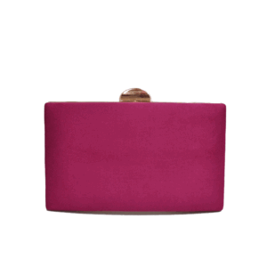Bolso clutch rosa fresa