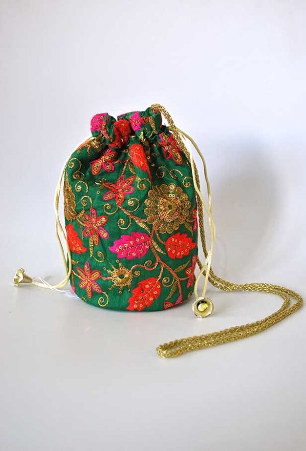 Clutch verde bombonera