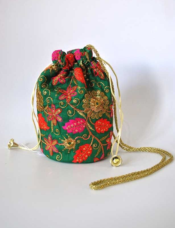 Clutch verde bombonera