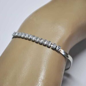 Pulsera acero cadena serpiente