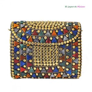 Bolso clutch mosaicos