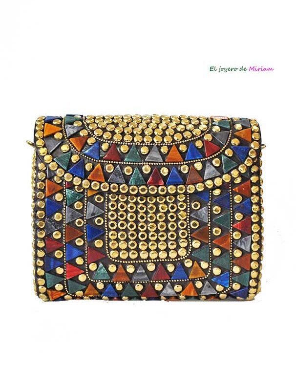 Bolso clutch mosaicos