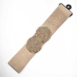 Fajin elástico oro rosa