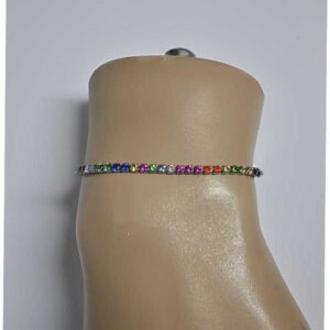 Pulsera acero multicolor