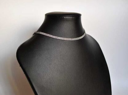Choker de acero circonitas - Imagen 3