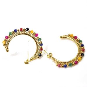 Pendientes aros de acero