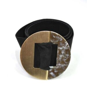 Cinturón negro de ante