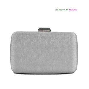 Bolso de fiesta gris plata