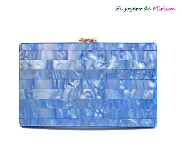 Bolso n car azul cielo El joyero de Miriam