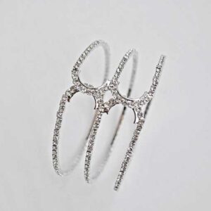 Pulsera brazalete cristales