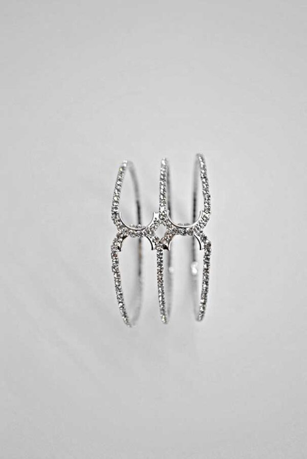 Pulsera brazalete cristales - Imagen 3