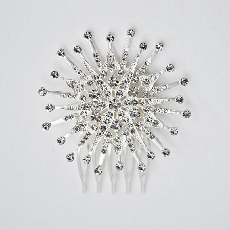 Peineta estrella pedrería