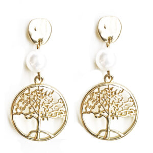 Pendientes árbol de la vida
