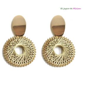 Pendientes dorados