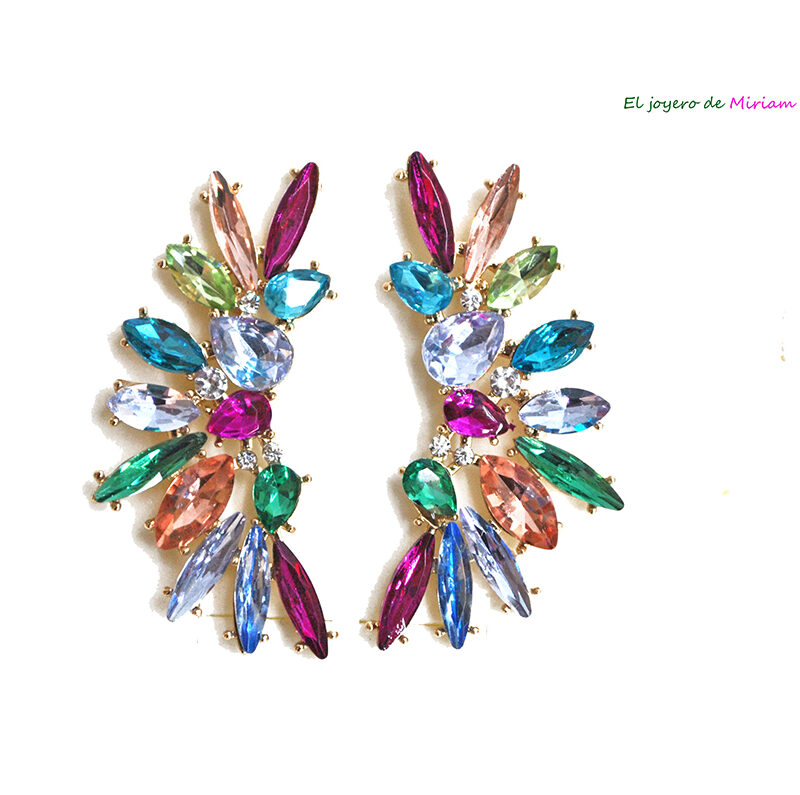 Pendientes cristales
