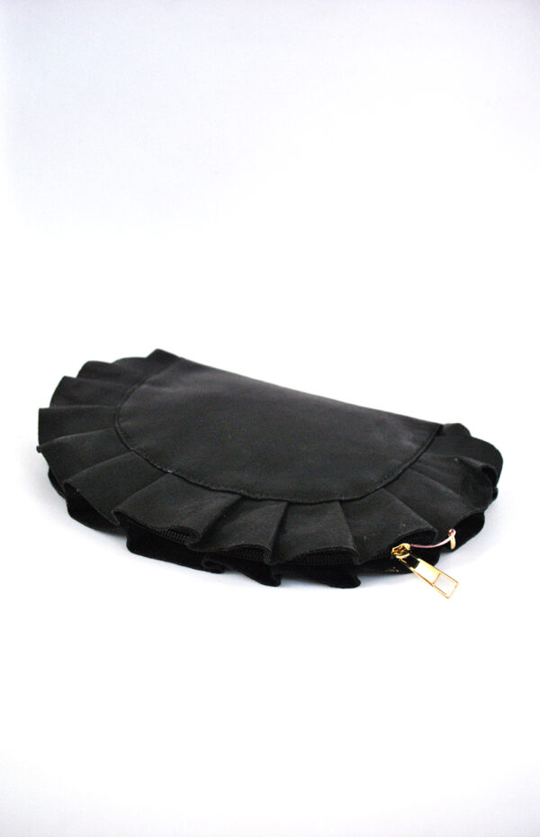 Cartera negra brillante - Imagen 2