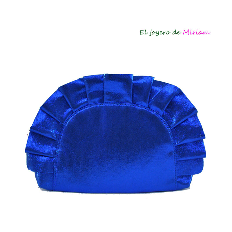 Cartera azul eléctrico