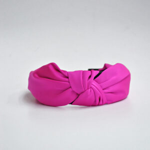 Diadema fucsia de raso