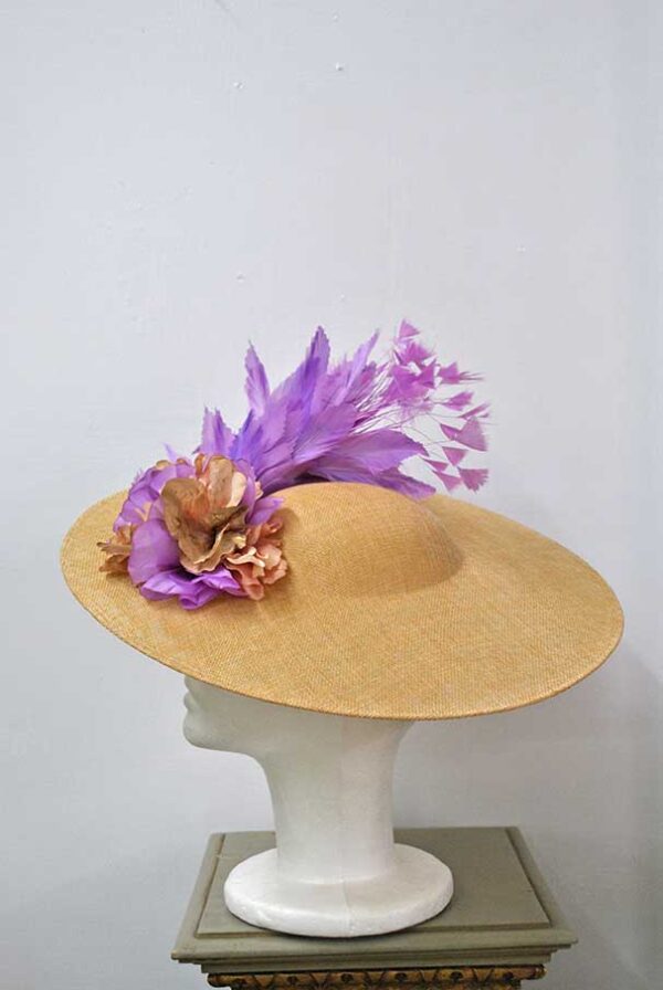 Tocado lila - violeta - Imagen 5