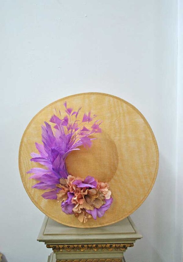 Tocado lila - violeta - Imagen 6