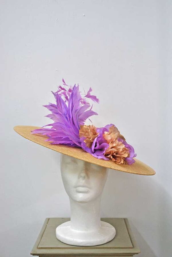Tocado lila - violeta - Imagen 7