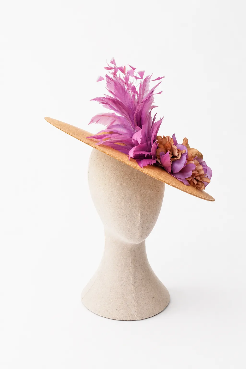Tocado lila - violeta - Imagen 3