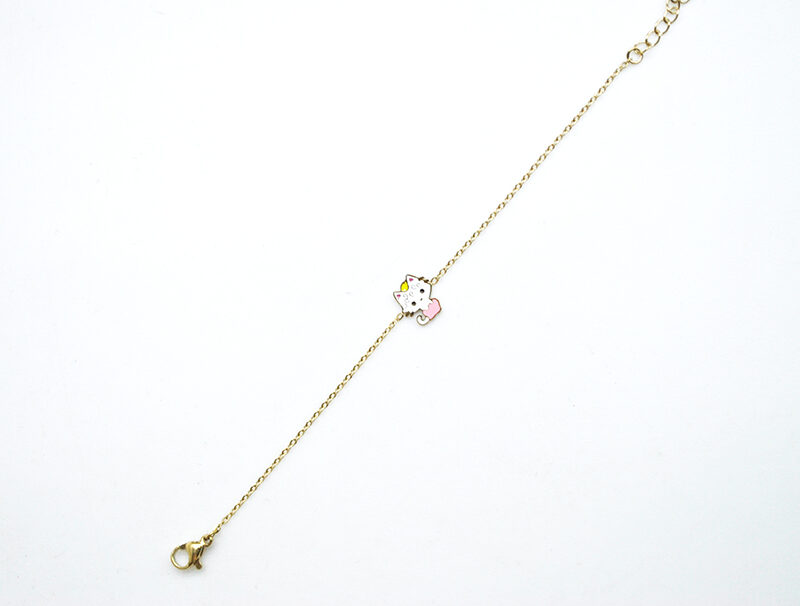 Pulsera infantil gatito