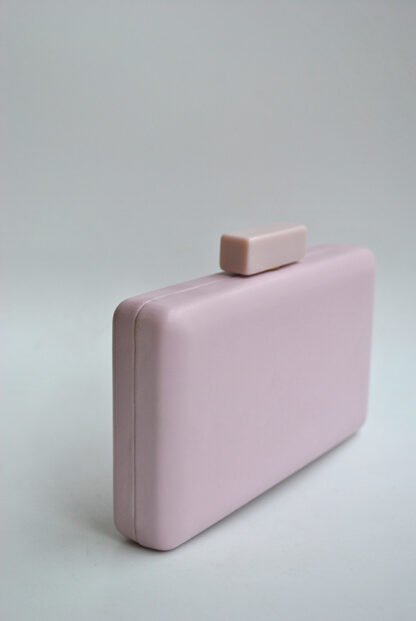 Bolso clutch lila pastel - Imagen 2