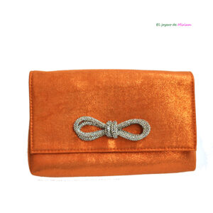 Clutch o cartera naranja