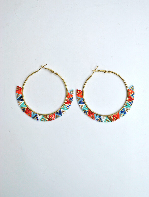 Pendientes aros multi