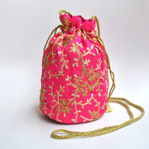 Bombonera clutch fucsia