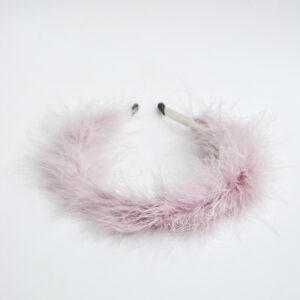 Diadema tocado plumas