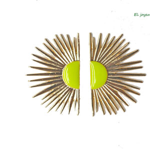 Pendientes lima resina