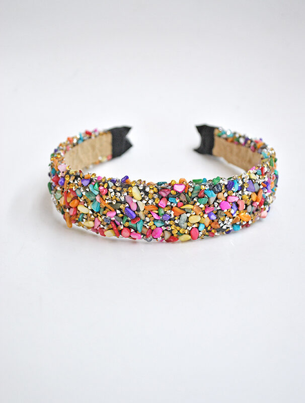 Diadema joya multicolor