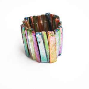Brazalete nácar multicolor